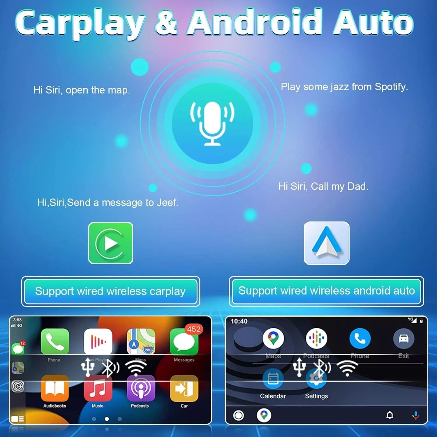 Android 15 For 2008-2013 Nissan Rogue 7″ Carplay Car Stereo Radio GPS Navi WIFI