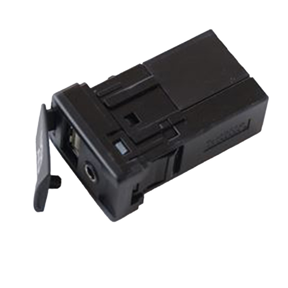 Convenient USB AUX Adapter for Toyota Cars Central Control Panel Installation