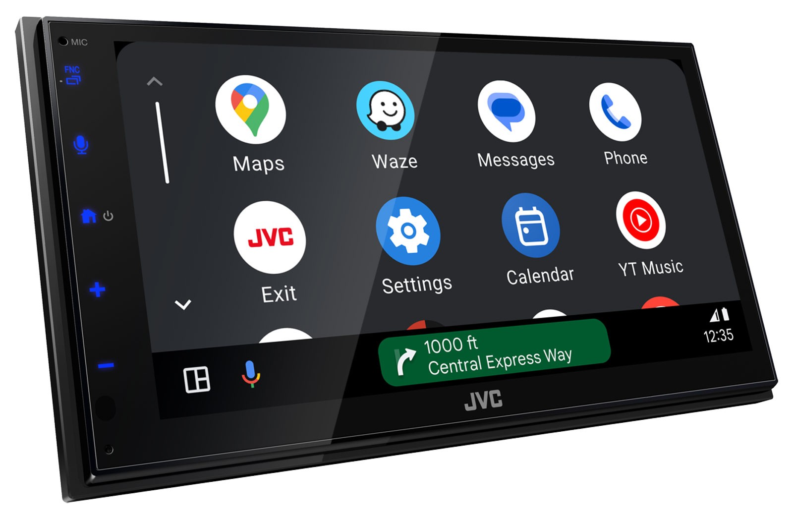 JVC Bluetooth 2DIN MP3 DAB USB Car Stereo for Smart ForTwo 2010-2015 ISO