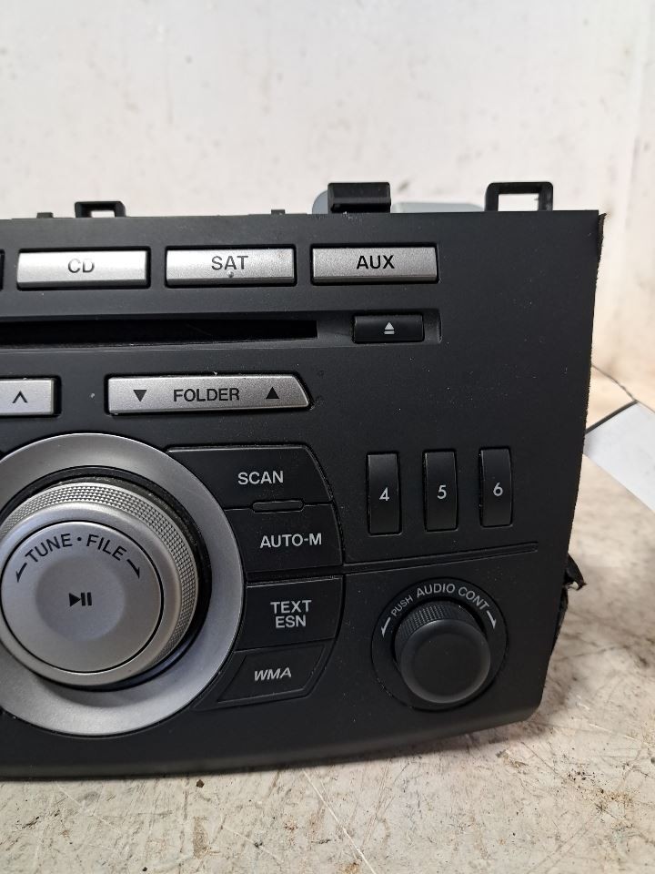 2010 Mazda 3 Stereo Radio Radio/Receiver Sku#4247905