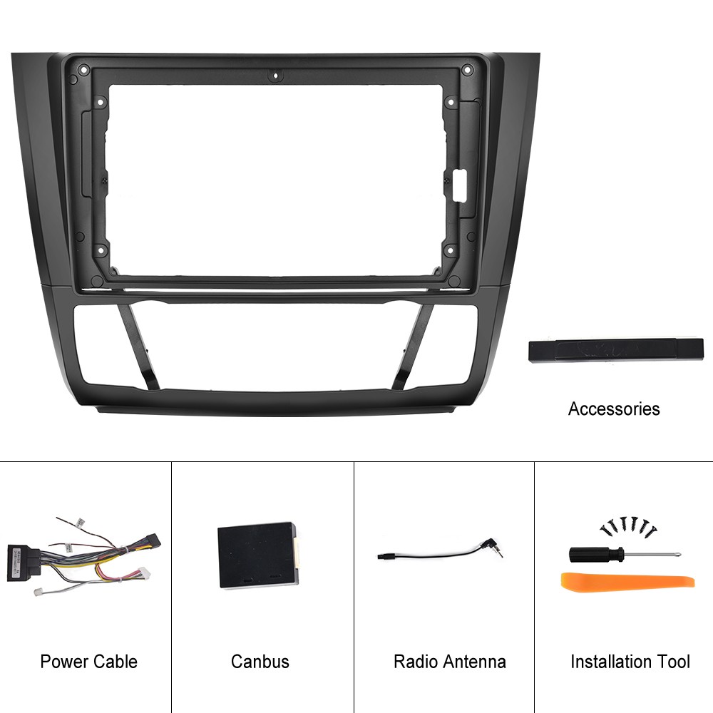 Android 15 Carplay For BMW 1 Series E88 E82 E81 E87 08-12 Car Stereo Radio + Cam