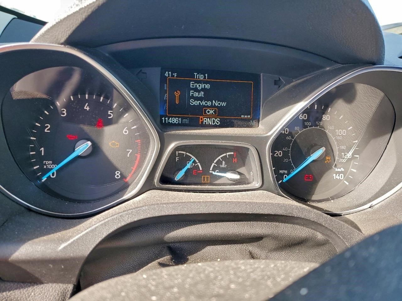 2015 – 2018 Ford Focus Audio Equipment Radio Control Panel