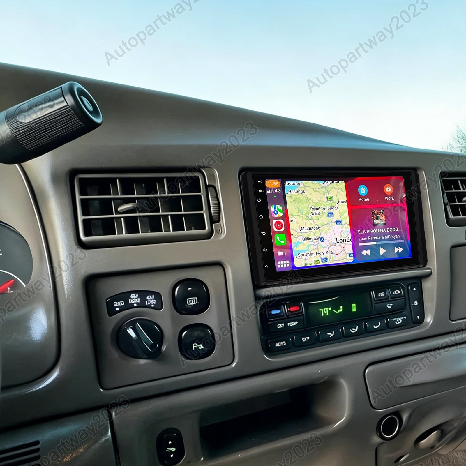7″ Android 15 For 2000-2005 Ford Excursion Carplay Car Stereo Radio GPS Navi SWC