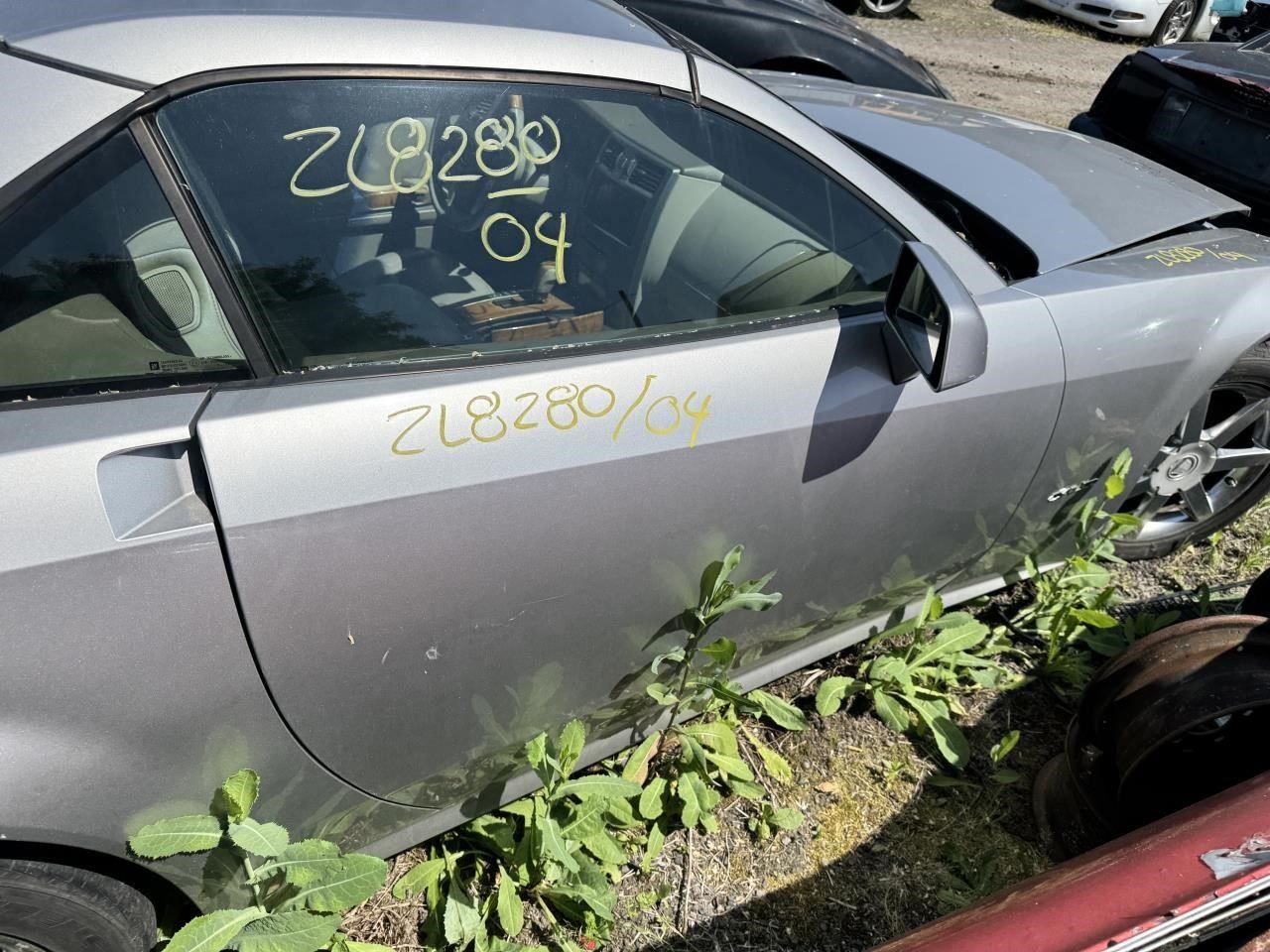 2004-09 Cadillac XLR Factory Radio Display Assembly w/ CD Player, #10353490
