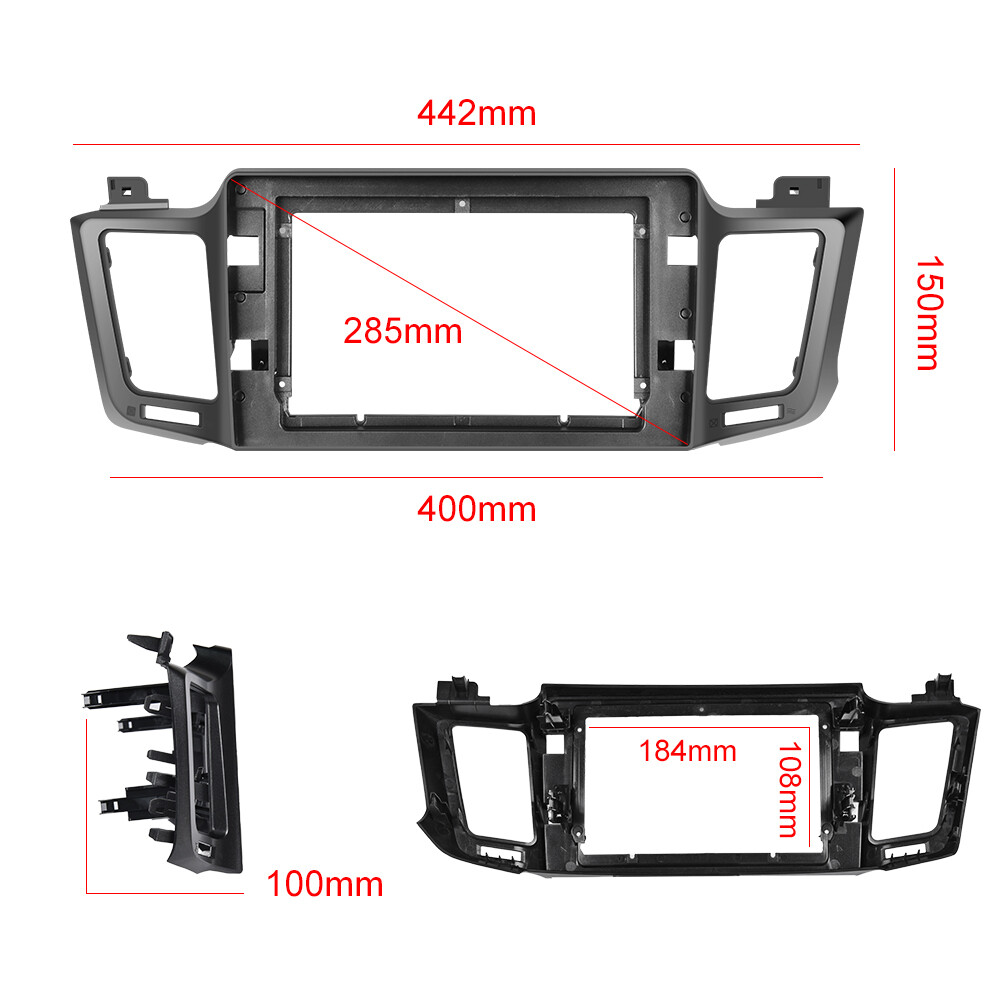 For Toyota RAV4 2013-2018 Android 15 Car GPS Radio Stereo Carplay Navi SWC 4+64G