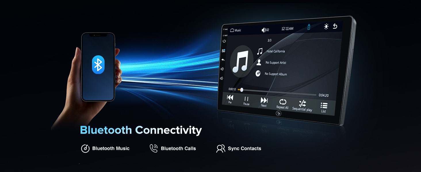 Car Stereo for Ford F150 2004-2008, F250/F350/F450 2008-2016 – Wireless Carplay