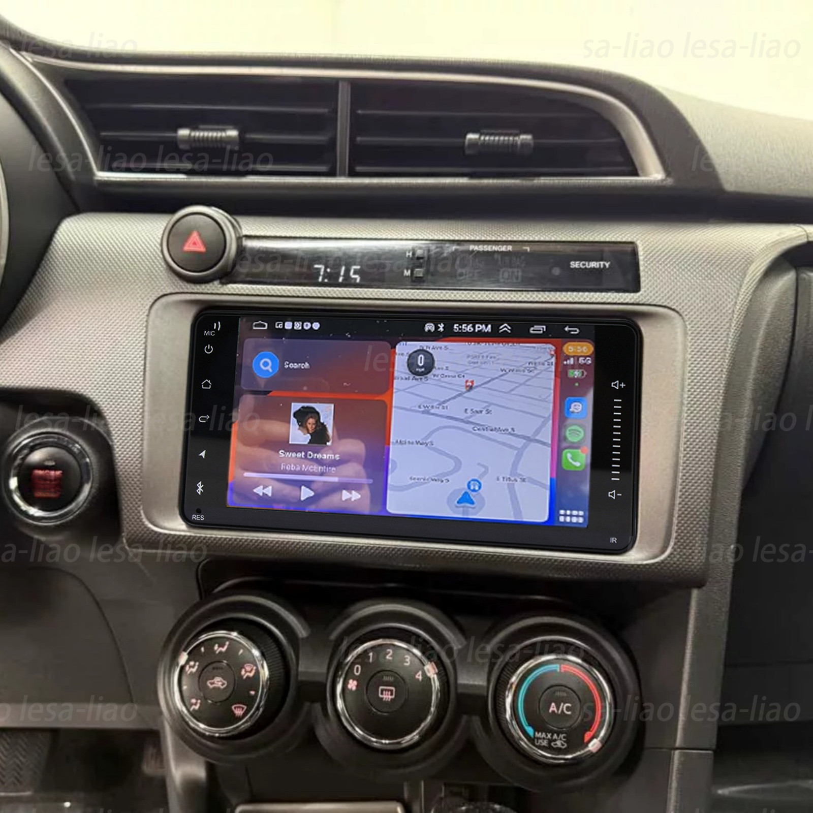 7” For Toyota Scion tC 2011-2016 Apple Carplay Android15 Car Stereo Radio Navi