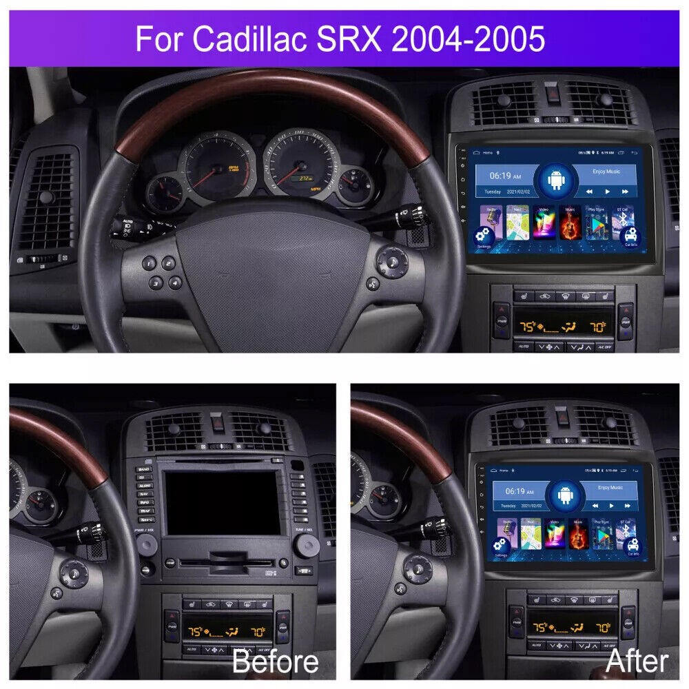 For 2003-2007 Cadillac CTS Android 15 Carplay Car Stereo Radio GPS Navi WIFI