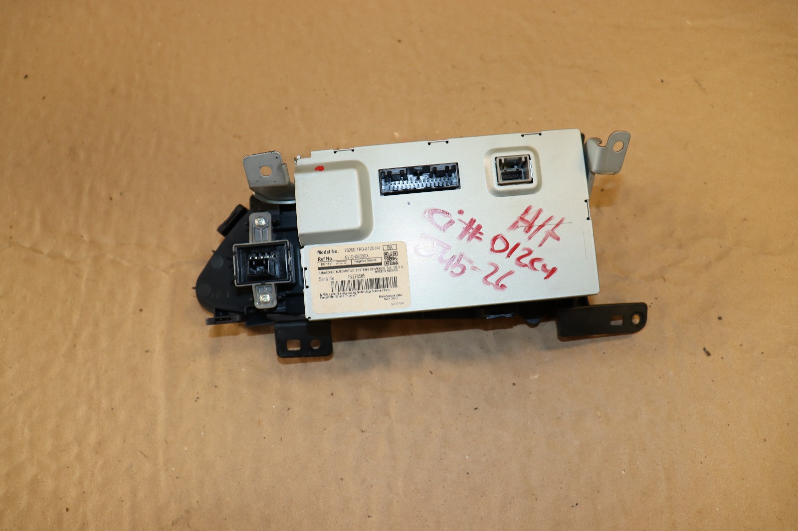 2012 HONDA CIVIC Coupe LX Information Display Screen OEM