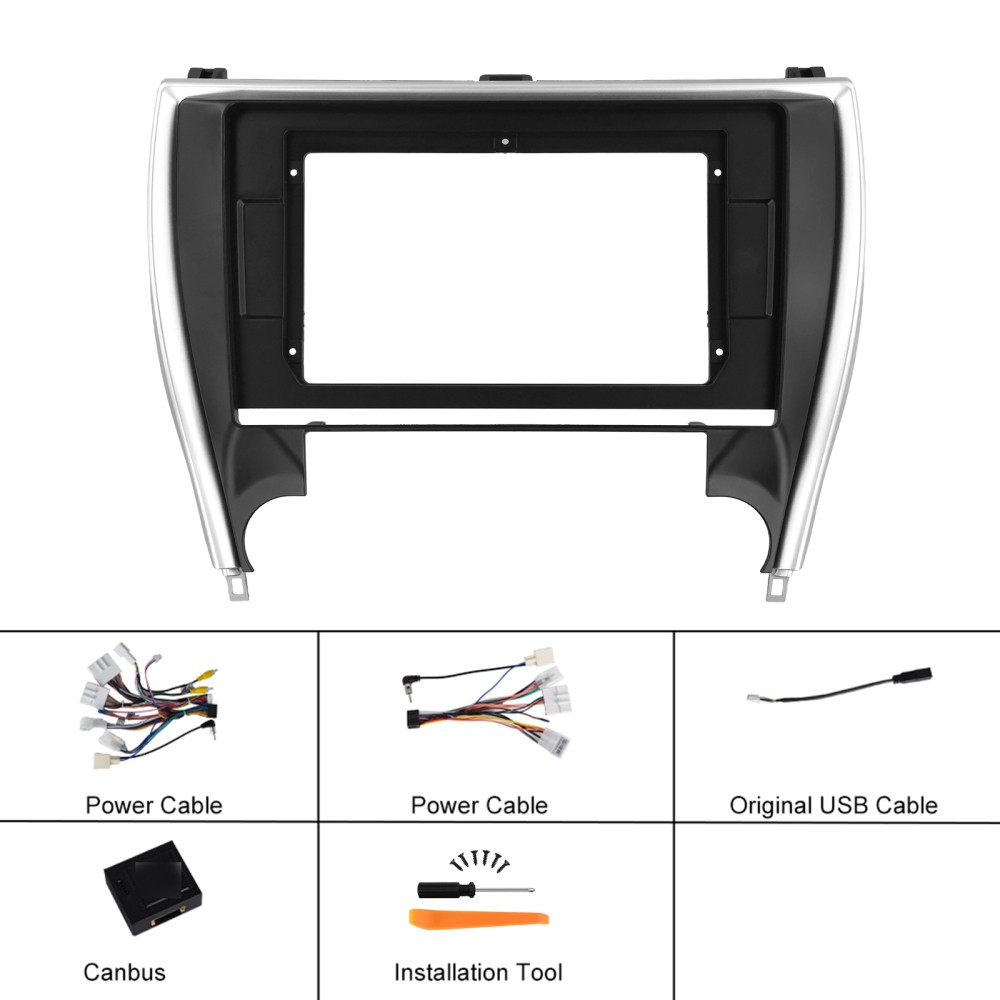 4+64GB For JBL 2015-2017 Toyota Camry Carplay Android 15 Car Stereo Radio GPS FM