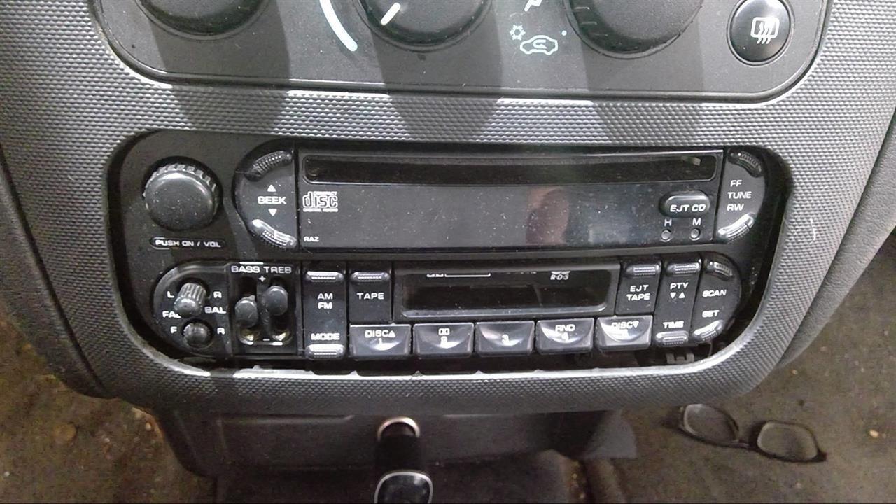 Radio Player Radio Receiver Radio ID Rbk Fits 02-07 CARAVAN 1126569