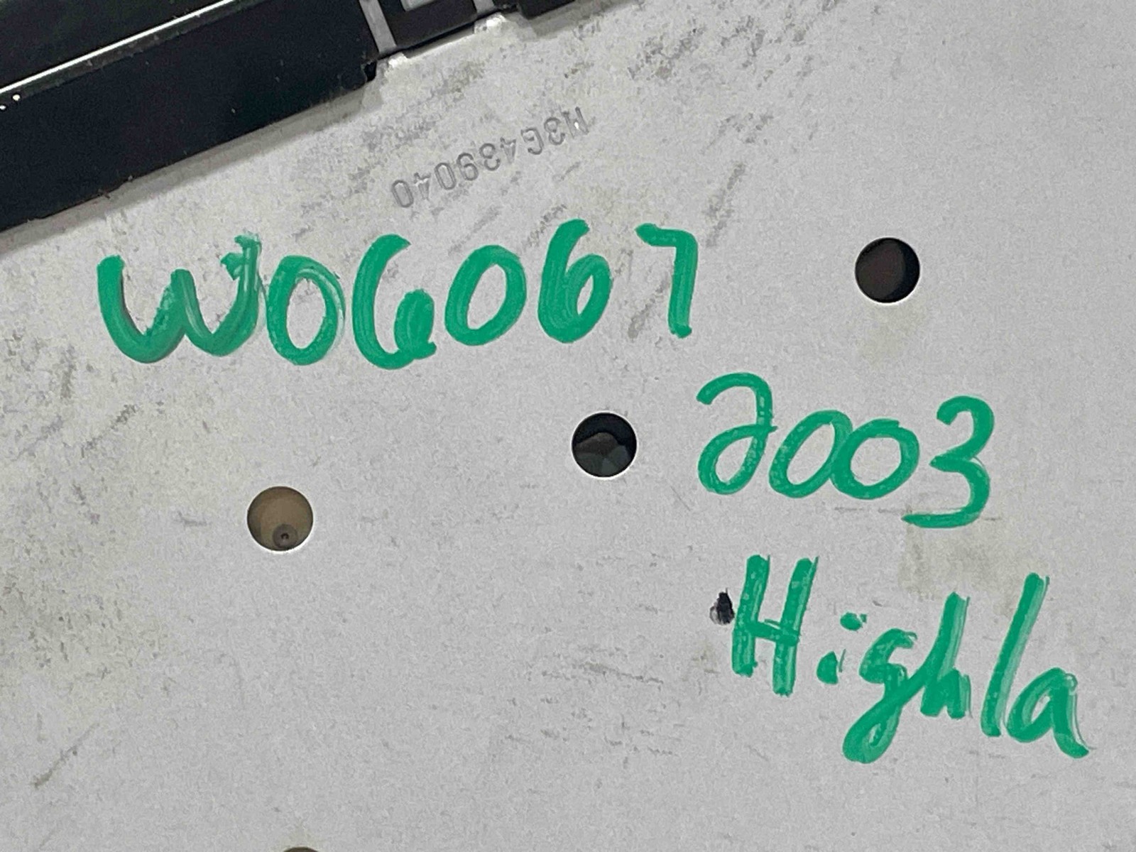 2003 Toyota Highlander Radio Receiver Audio AM FM CD Player OEM 86120-2B680