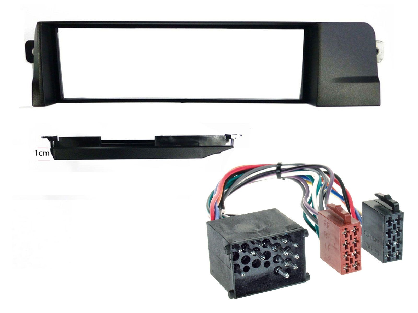 JVC Bluetooth DAB USB MP3 Car Stereo for BMW 3 Series E46 Professional Version Round Pin