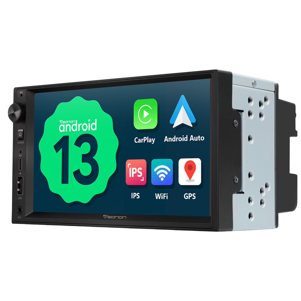 Eonon 7inch Android 13 2Din Car Stereo Touch Screen Car Radio GPS Navi Bluetooth