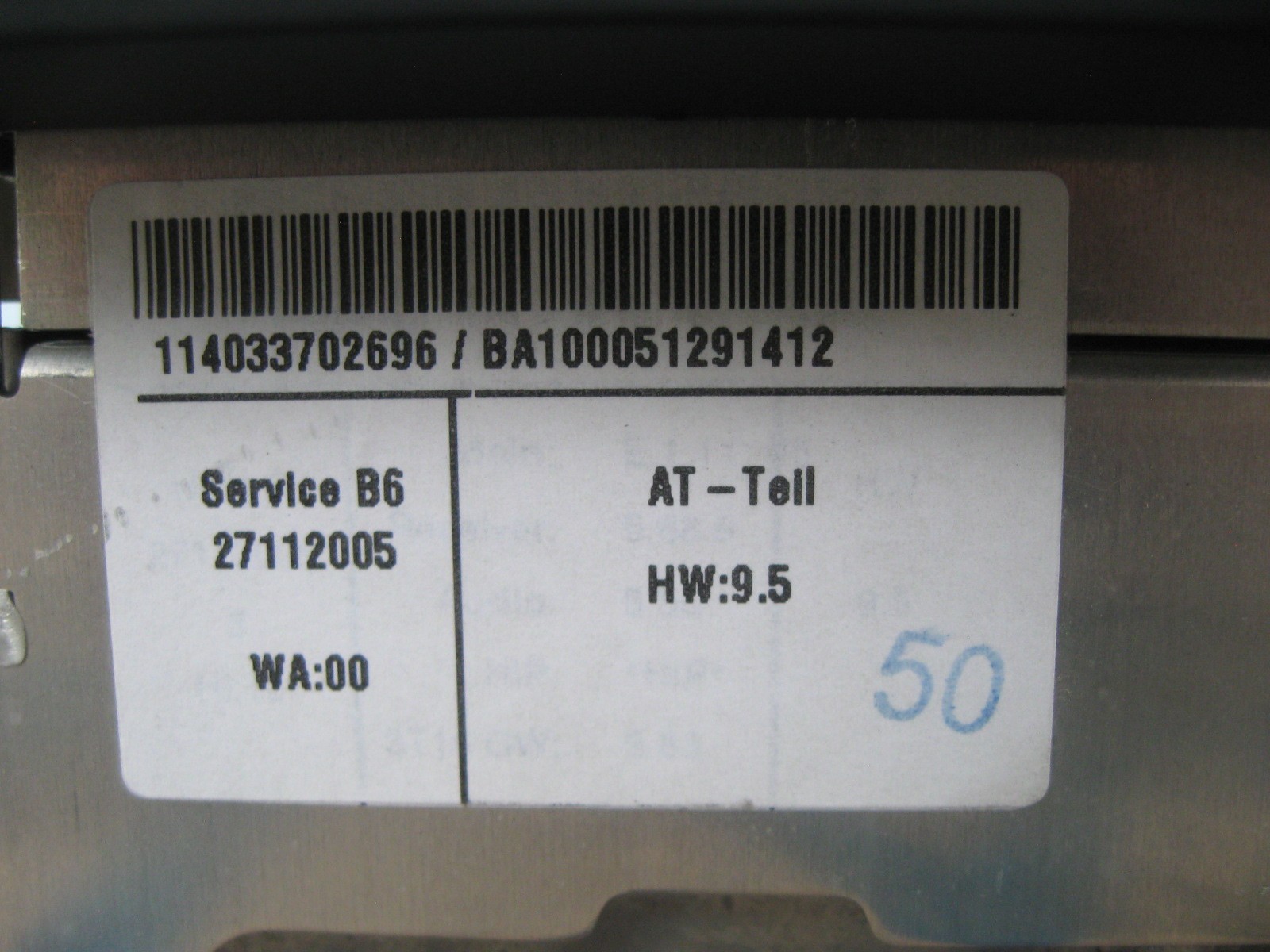2006-2007 BMW E90 E92 325 328 330 335 OEM Radio CD DVD Navigation GPS Head Unit