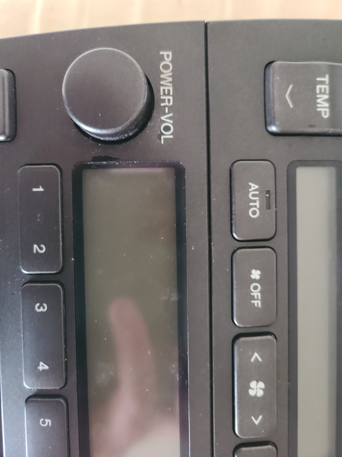OEM 1998 Lexus Gs300 Radio and Climate Controll Unit