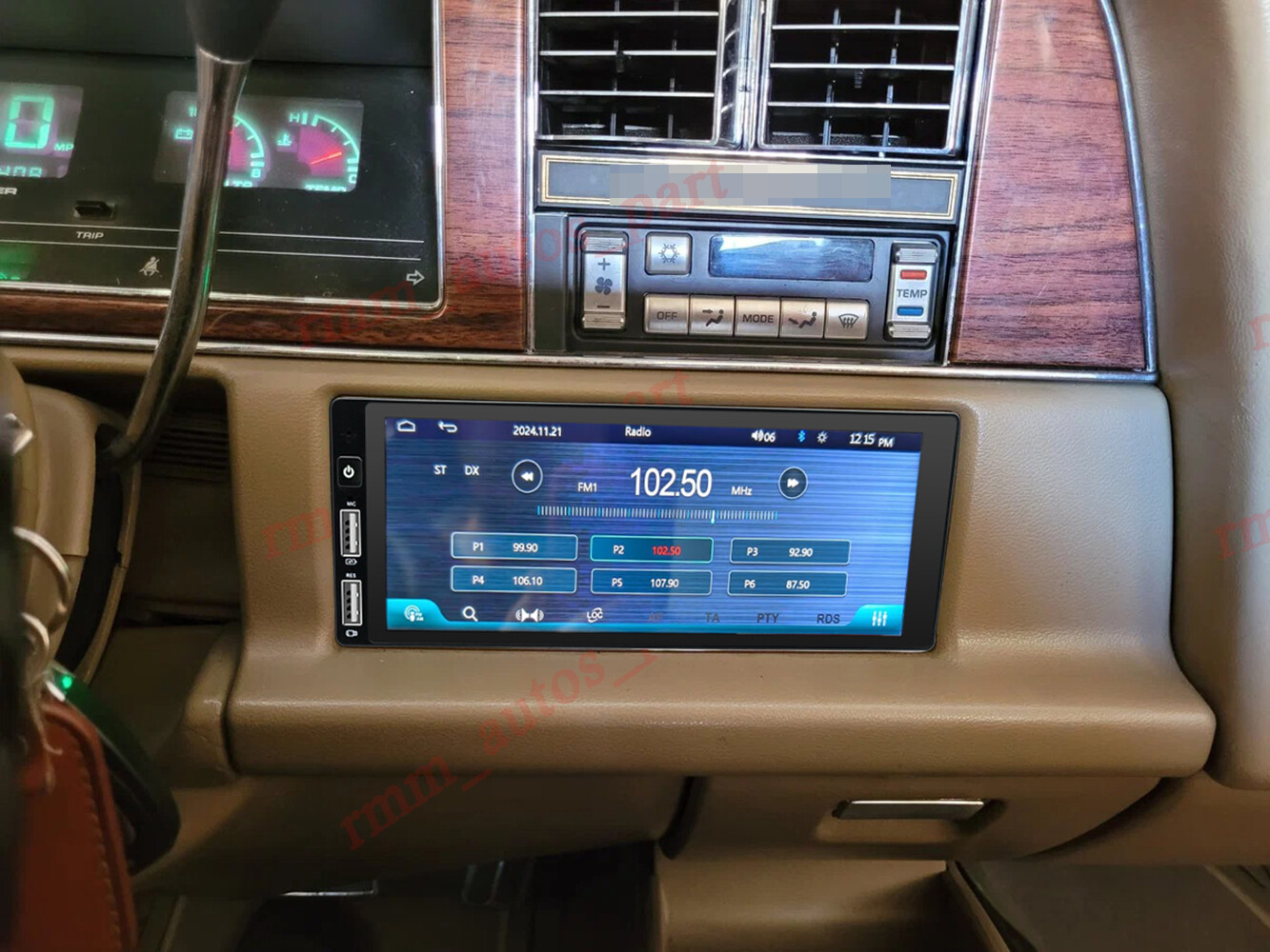 Carplay For 1983-1989 Chrysler Fifth Avenue Android 13.0 Car Stereo Radio WiFi