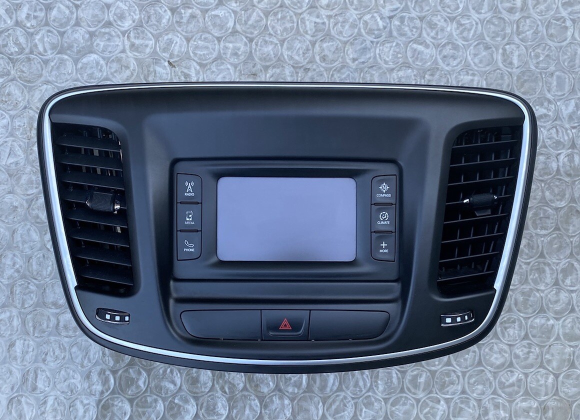 2015-2017 Chrysler 200 VP2 Bluetooth Satellite Radio Display Screen P68226693AD