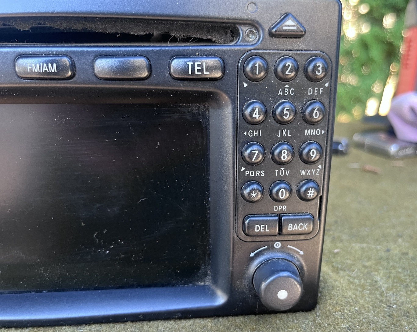 00-03 MERCEDES W210 W208 CLK430 E320 AM/FM RADIO NAVIGATION HEADUNIT SCREEN OEM