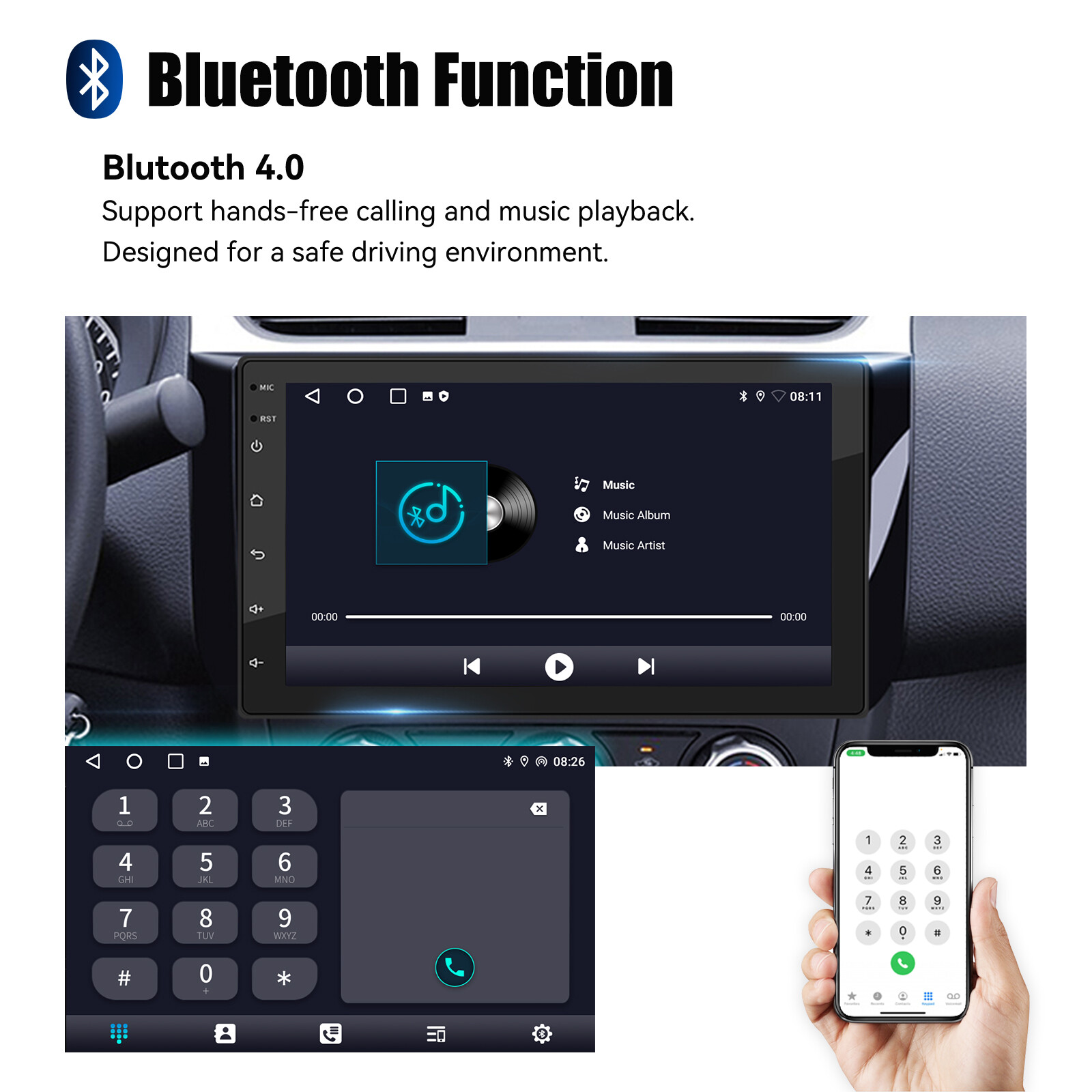 For Nissan Juke 2010 2011 2012-2014 Android CarPlay Car Stereo Radio GPS Player