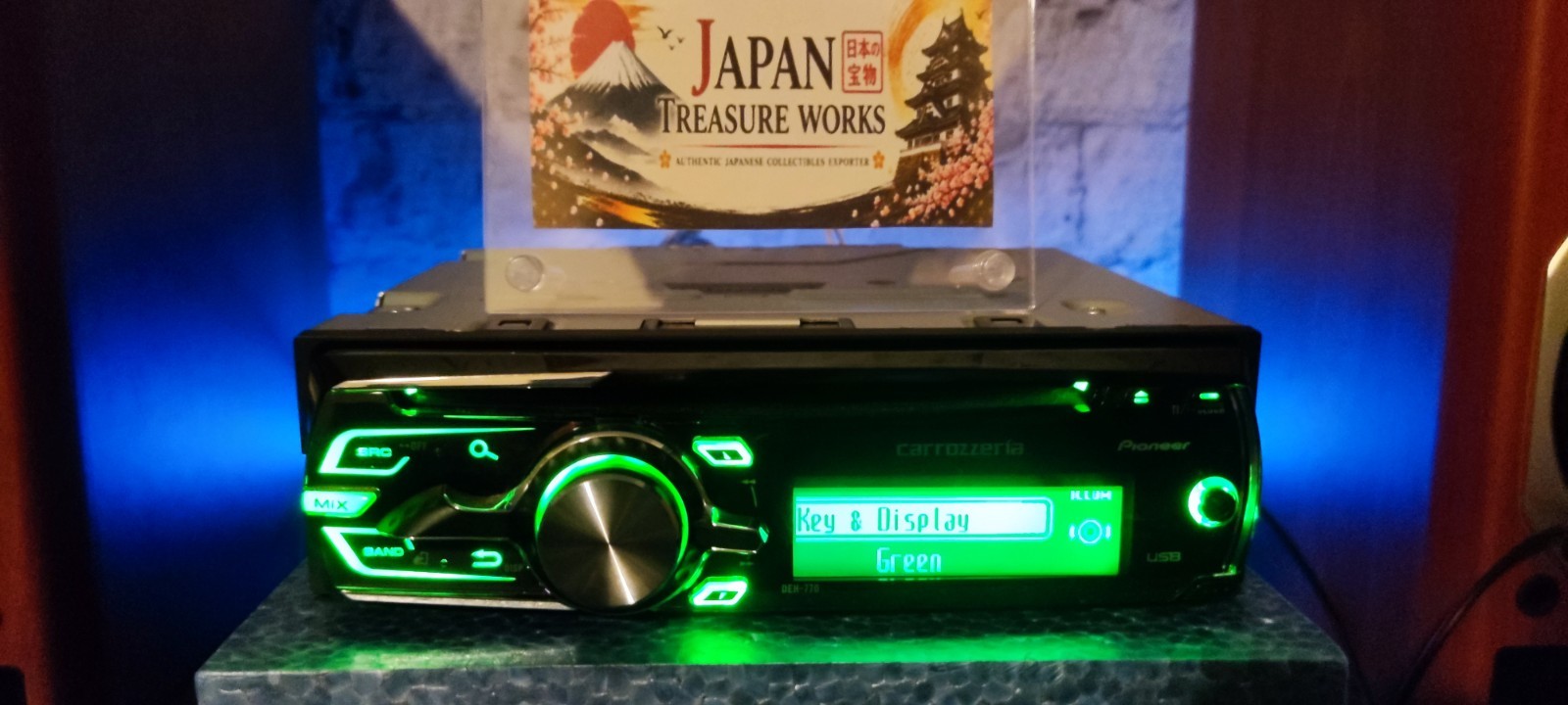 Pioneer Carrozzeria DEH-770 CD USB SD AUX JDM Car Stereo Head Unit Tested