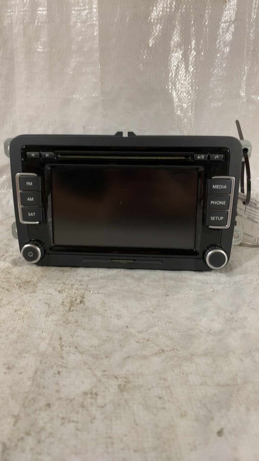 12-17 Volkswagen Jetta Radio Receiver Display Screen Oem 1k0035180af