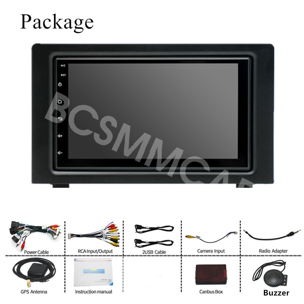 Double 2Din Car GPS Navigation Stereo DAB+ FM/RDS Fit For SaaB 9-3 2007-2011