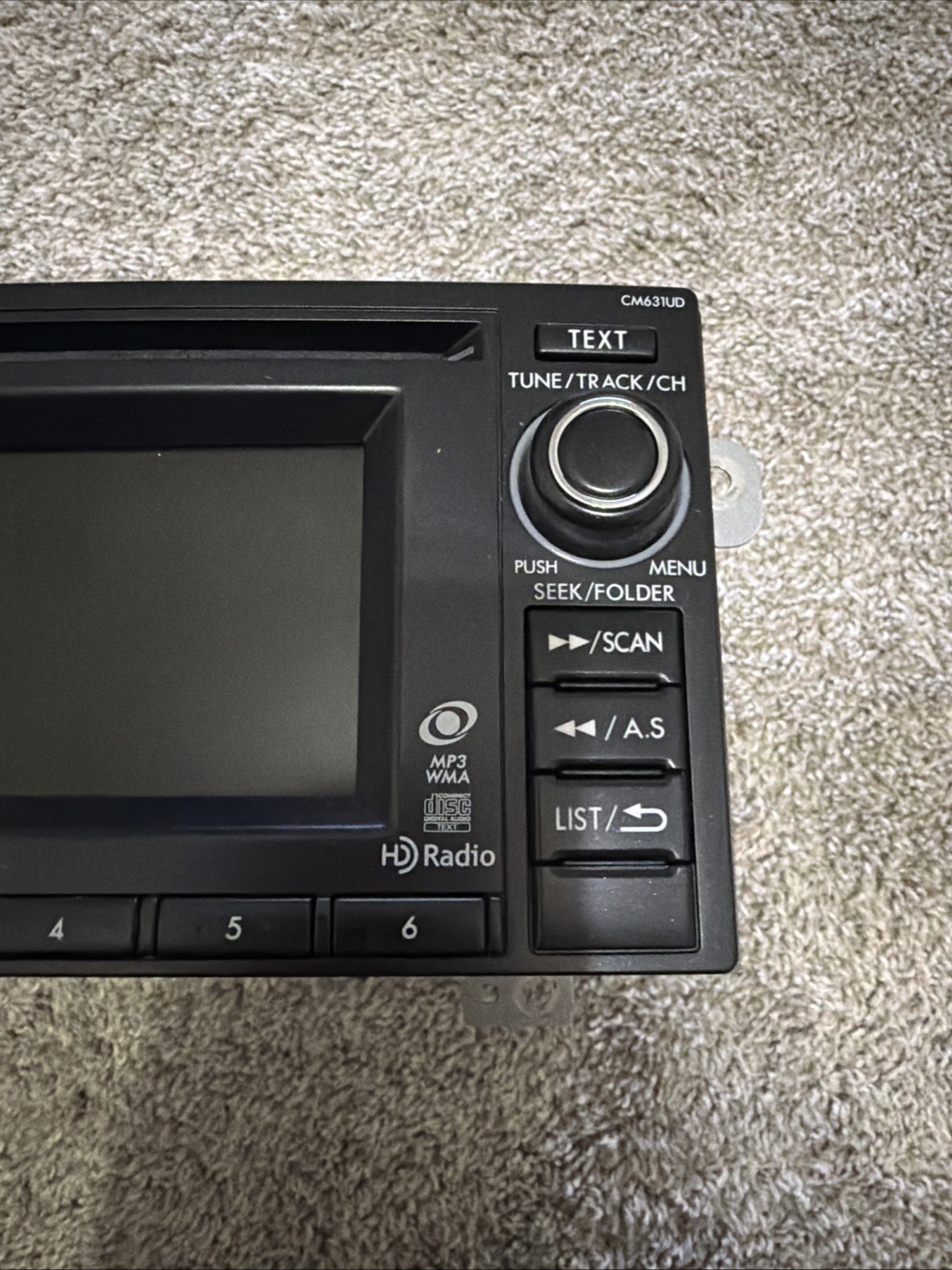 2012-2014 SUBARU IMPREZA RADIO/AM FM CD/AUX /MP3/HD BLUETOOTH OEM