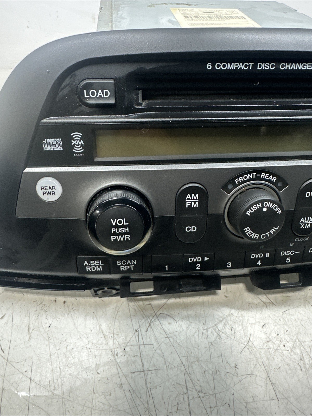 2005-2010 Honda Odyssey AM FM XM Radio 6 Disc CD DVD Player OEM 39100-SHJ-A300