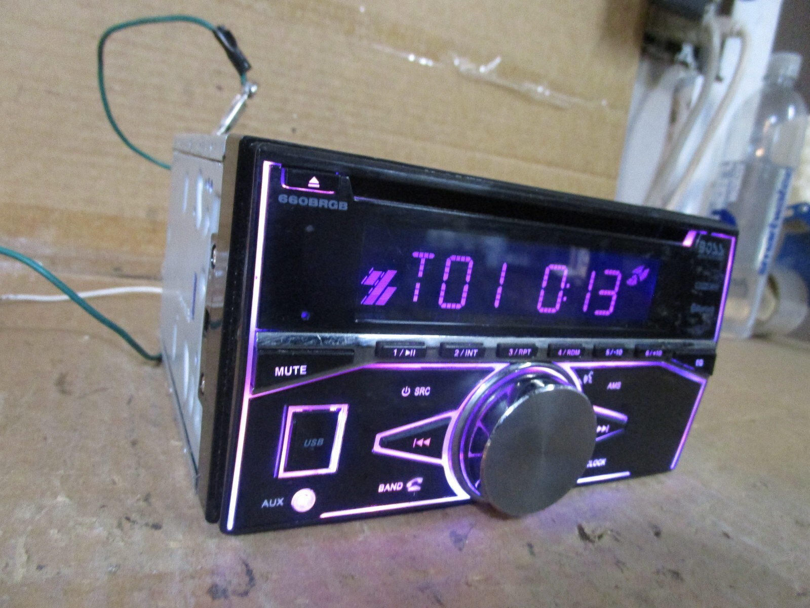 Boss Aftermarket Radio Stereo Display Audio Sound Equipment Head Unit 660brgb RL