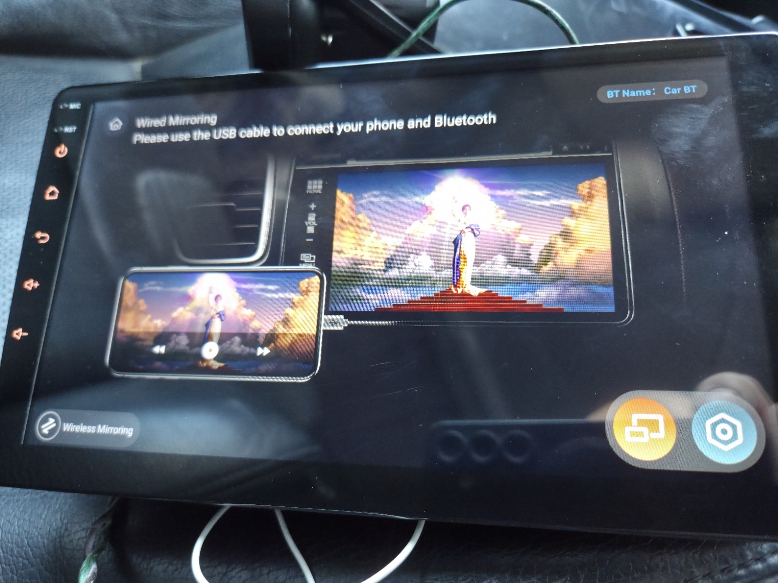 9 Inch Android 15 Car Stereo With GPS Carplay 4G+64G CAM