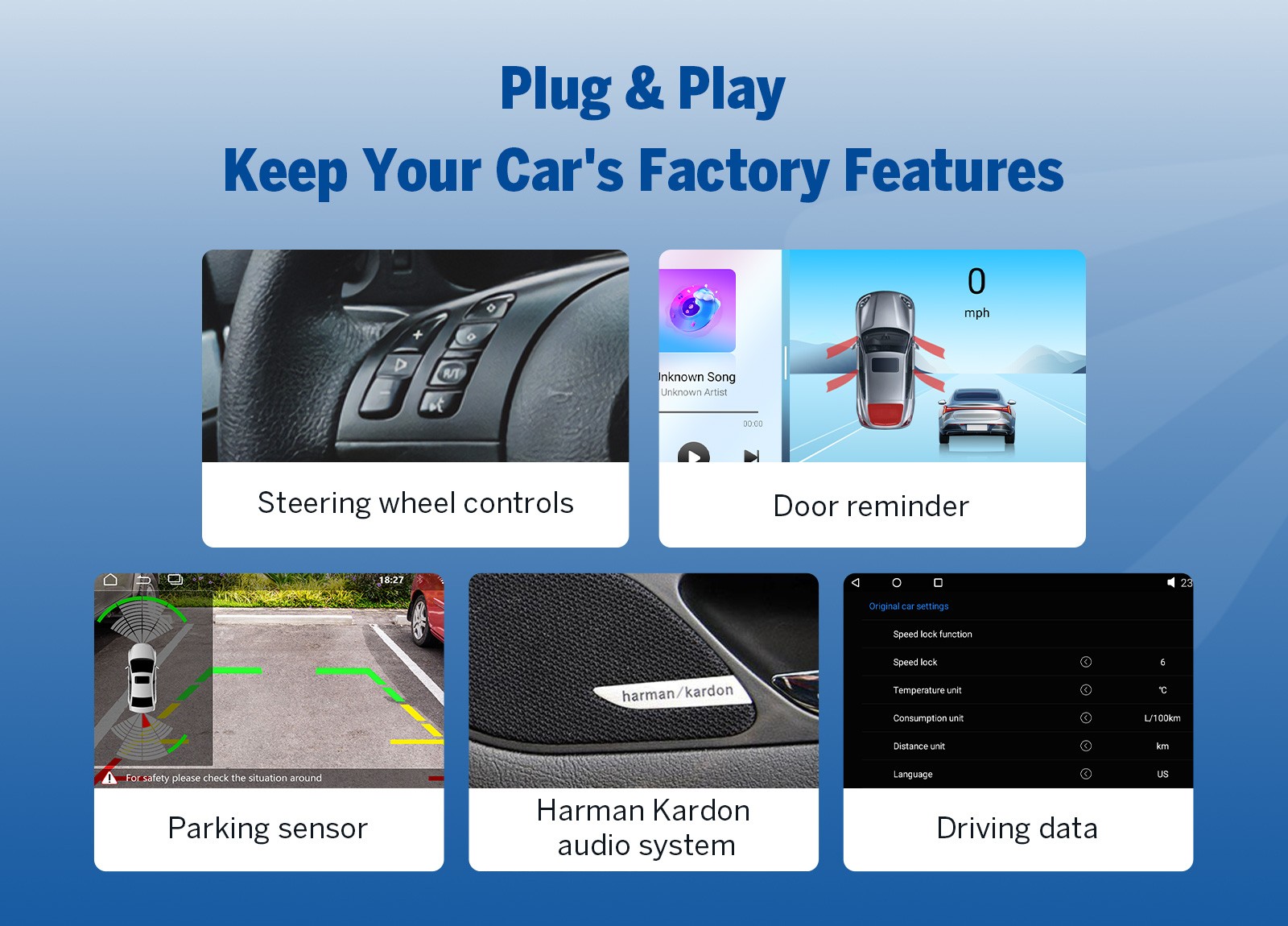 7″ QLED Android 14 6+64 8-Core Car GPS Radio Stereo CarPlay DSP WiFi for BMW E39