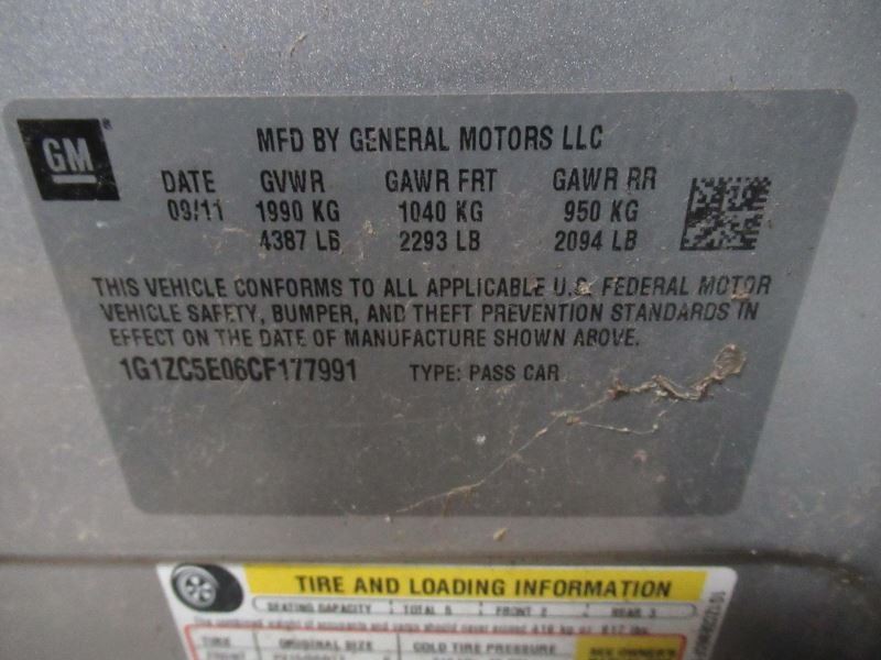 Audio Equipment Radio AM-FM-stereo-CD-MP3-USB Opt Uui Fits 09-12 MALIBU 300022