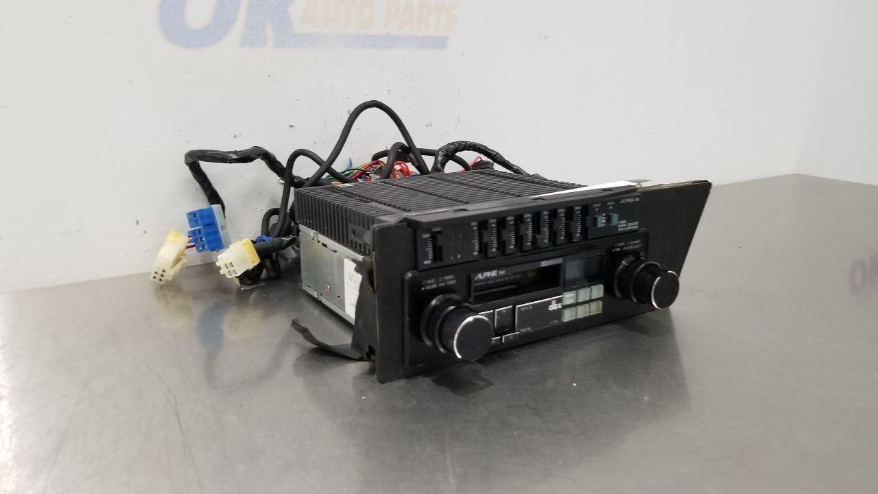 1985 NISSAN 300ZX ALPINE RADIO AUDIO RECEIVER HEAD UNIT A269ZUA018