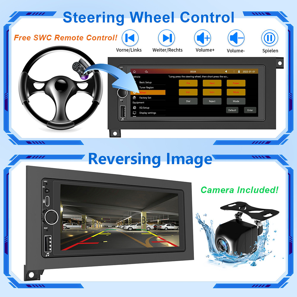 For 1995-1999 Dodge Neon / Plymouth Neon Android Carplay Car Stereo Radio GPS