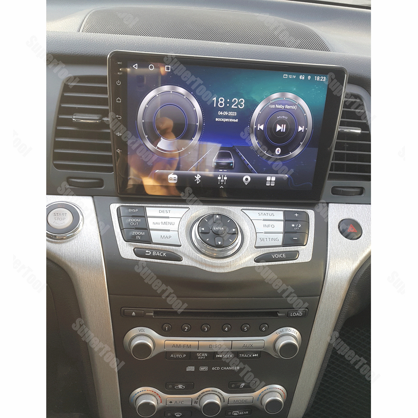 For Nissan Murano Z51 2008-2014 Carplay Android 15 Car Stereo Radio FM BT 4+64GB