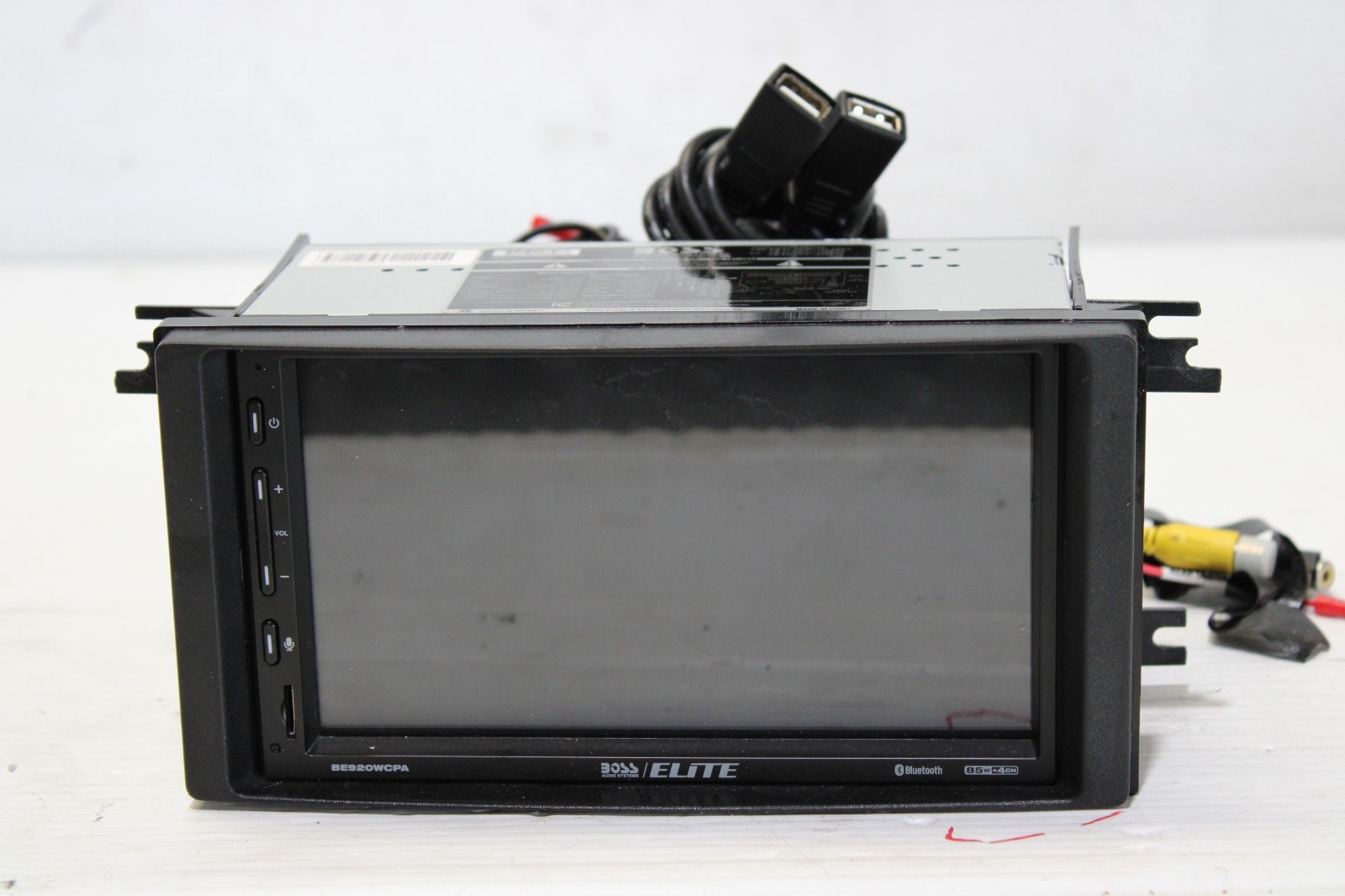 Boss Audio BE920WCPA Digital Multimedia Receiver 7″ Touchscreen W/ WIRING