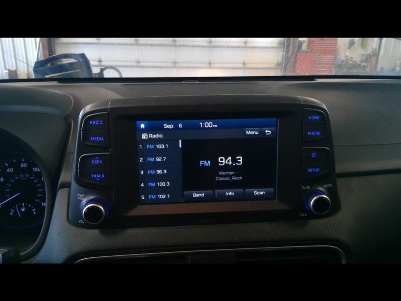 Audio Equipment Radio Display And Receiver US Market Fits 18-21 KONA 2281311