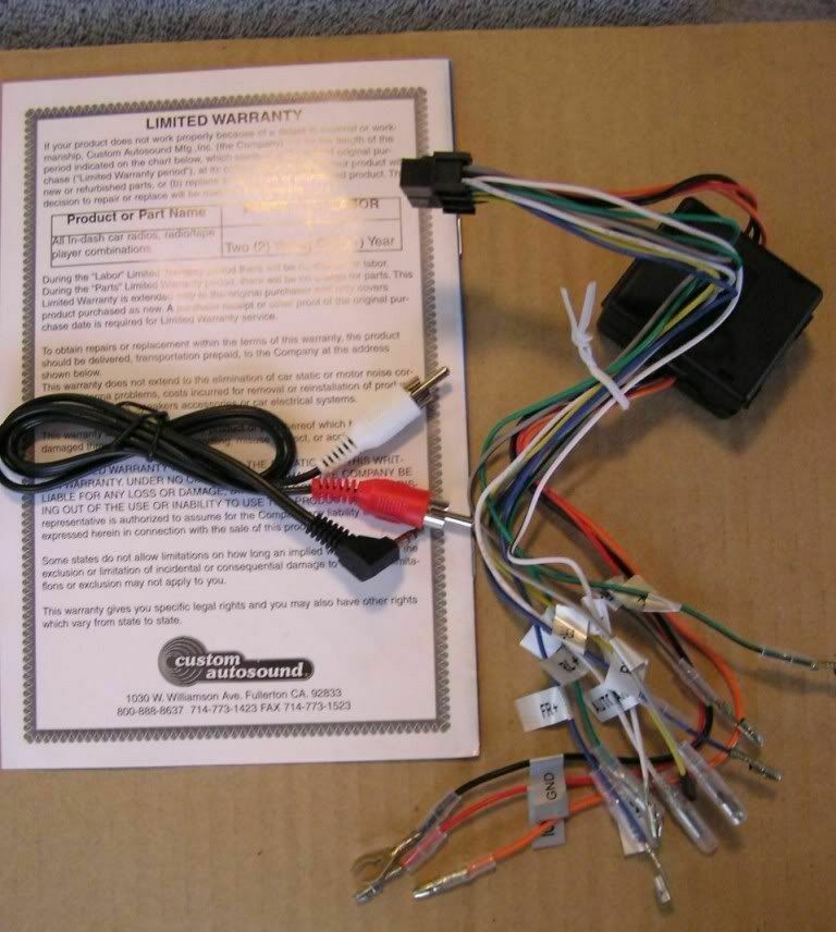 1964 65 66 67 Pontiac GTO Tempest Radio USA 230 Custom AM/FM Aux