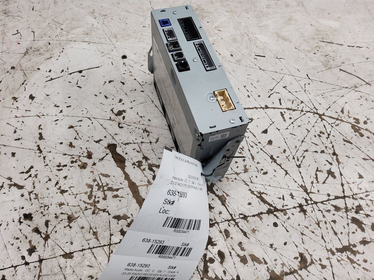 2023 2024 2025, Honda Accord, Audio Equipment Radio Receiver, PN: 8A50130AAA10M1