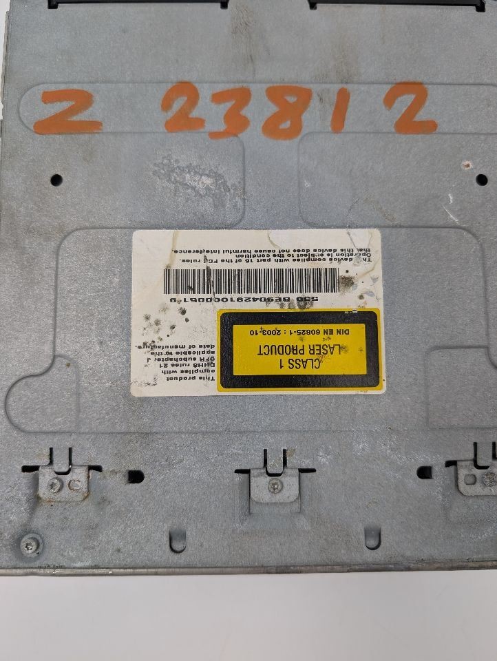Audio Equipment Radio 216 Type CL550 Receiver Fits 10 MERCEDES CL-CLASS 350694