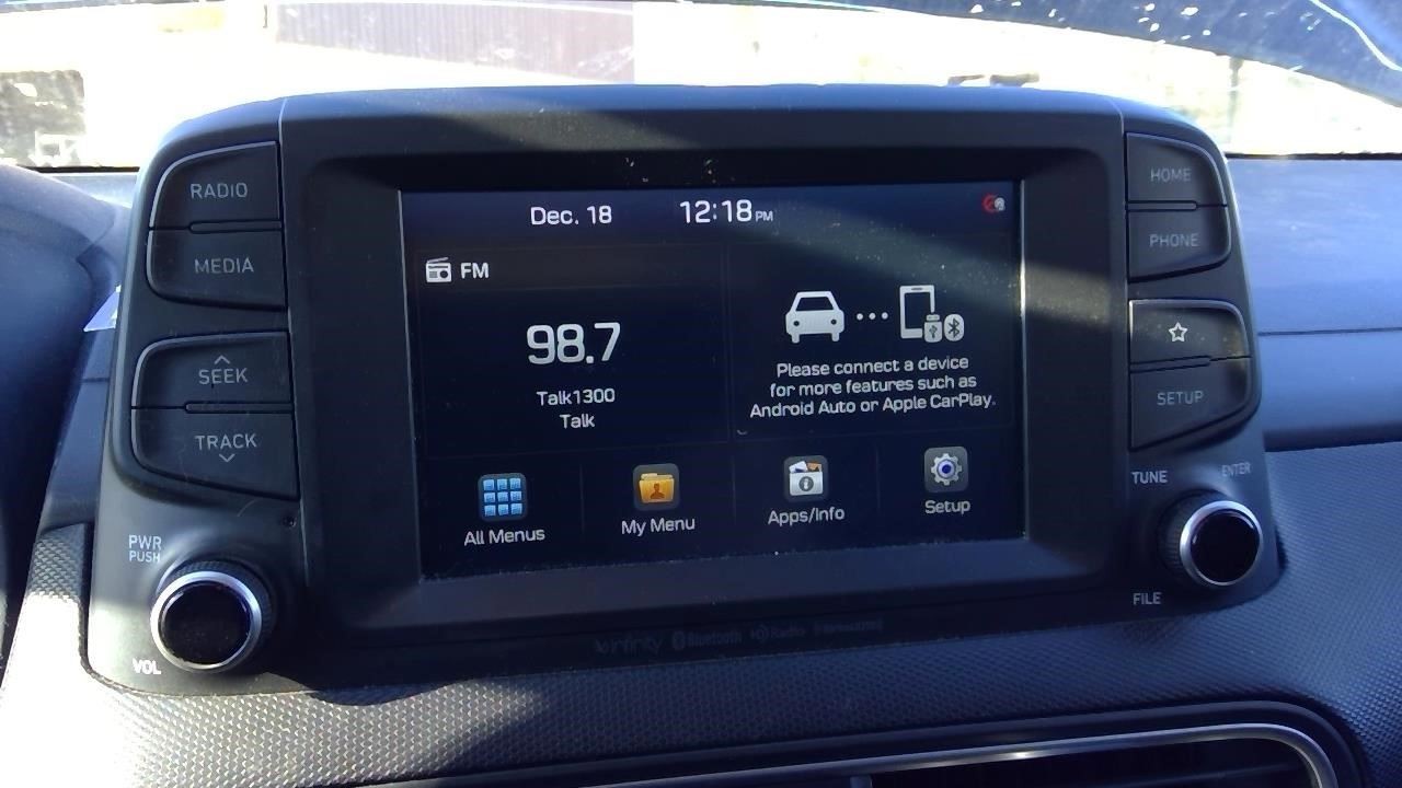 Audio Equipment Radio Display And Receiver US Market Fits 18-21 KONA 1268763