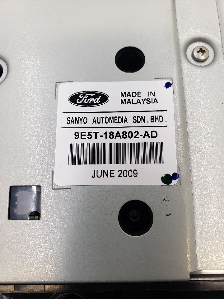 2010-2012 Ford Fusion Radio Control Panel Stereo Receiver OEM 933531
