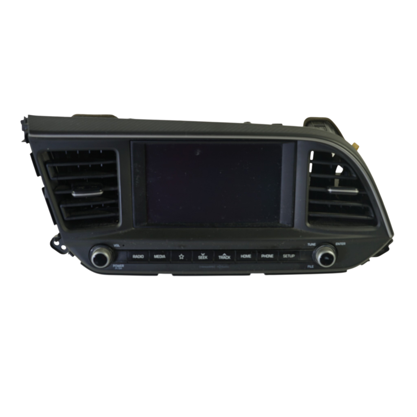 OEM 19-20 Hyundai Elantra Radio Info Display Touch Screen Vents ADB10F2AN