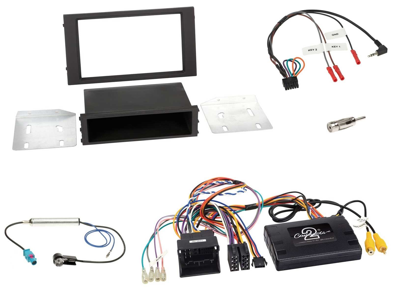 Pioneer USB Steering Wheel 2DIN Bluetooth DAB Car Stereo for Seat Leon 2012-2020 PDC Dis