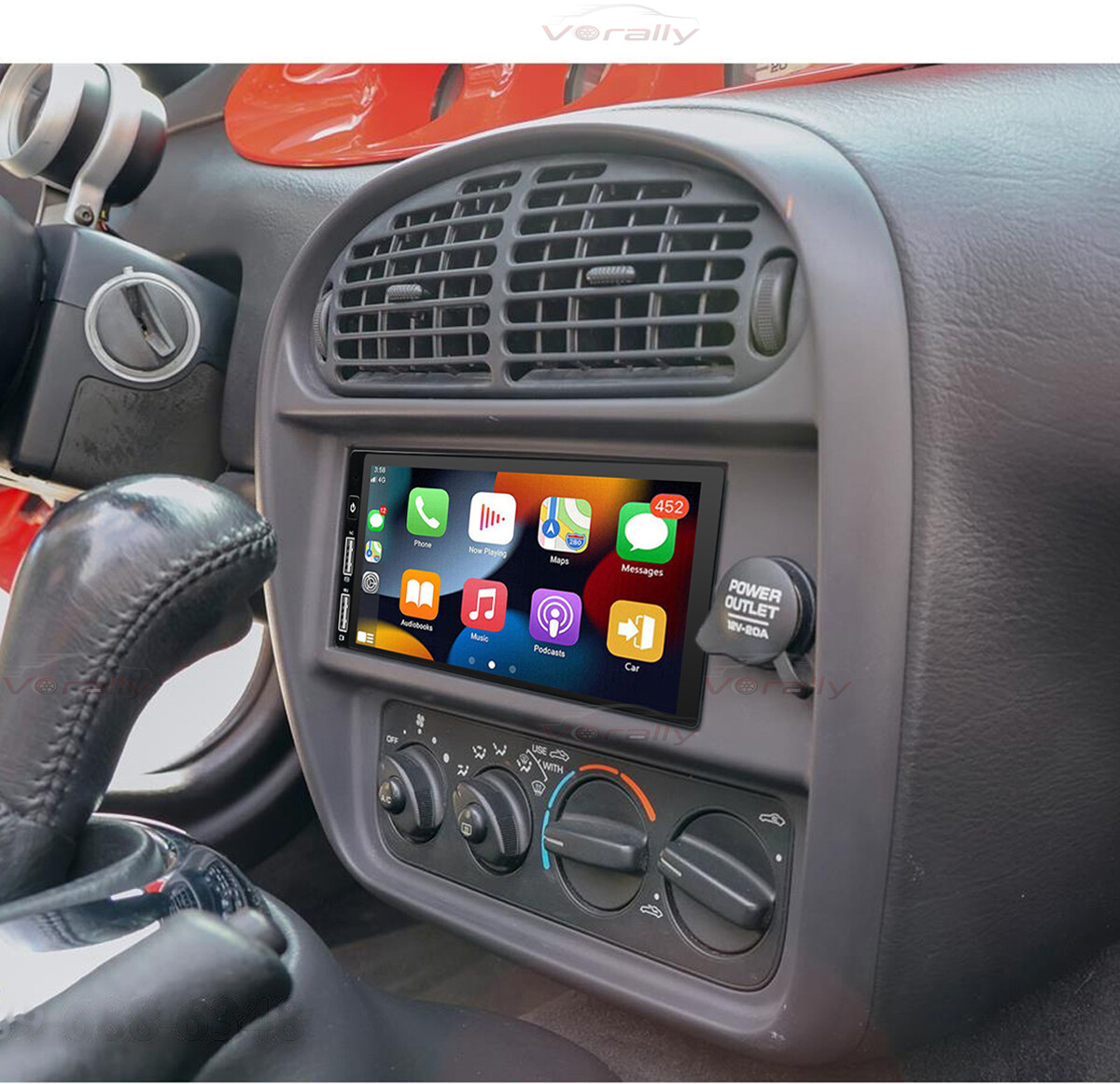 For 1997-2002 Plymouth Prowler Android 15 Carplay Car Stereo Radio GPS Bluetooth