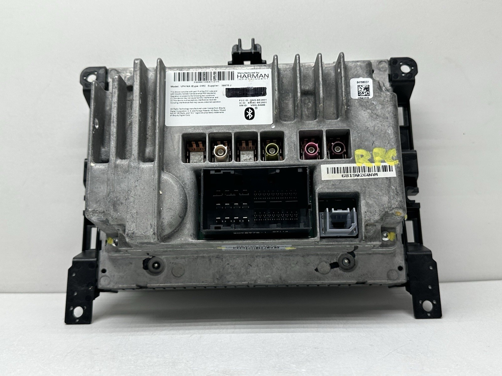 2015-2016 Chrysler 200 OEM 8.4″ VP4 Radio Navigation Screen 68190260AM + CODE