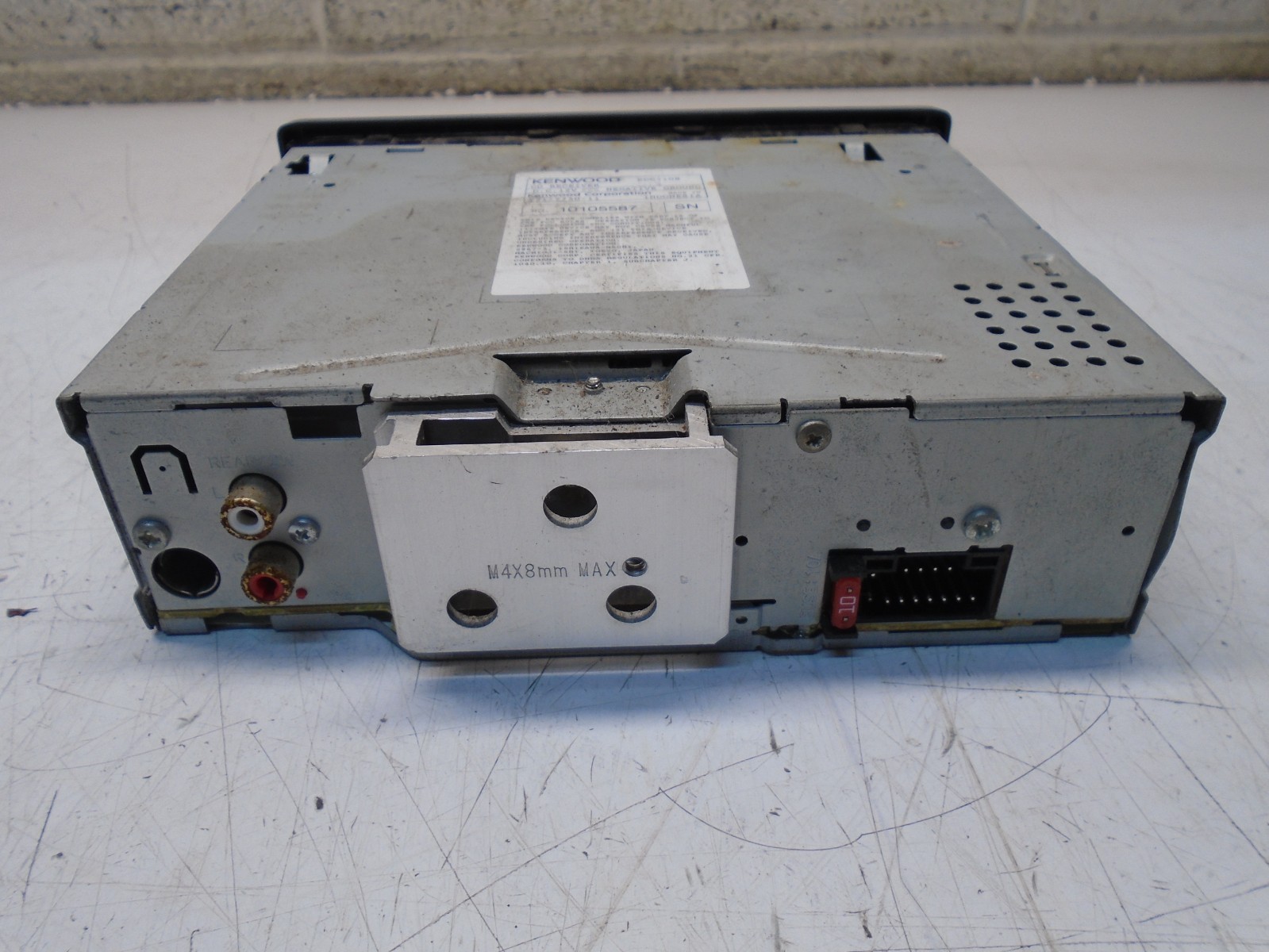 W4 Kenwood KDC-108 CD Receiver MP3/WMA
