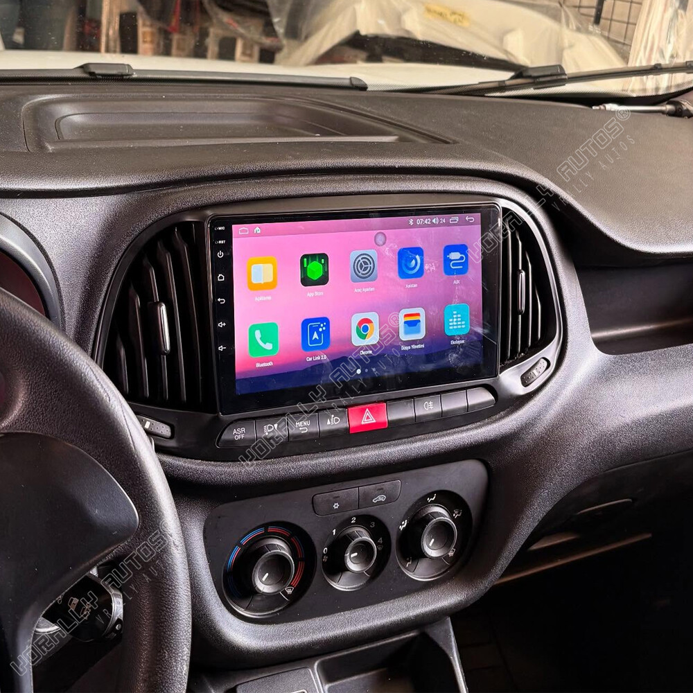 4+64G Car Stereo Radio For 2015-2021 Dodge RAM Promaster city Android 14 Carplay