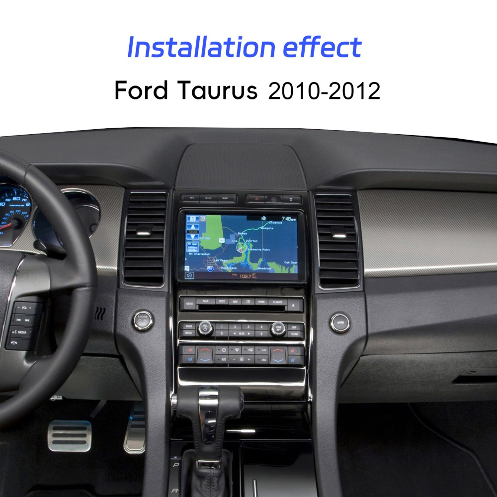 12.1″ 4+64GB Android 15 Carplay Tesla Car Stereo Radio For Ford Taurus 2010-2012